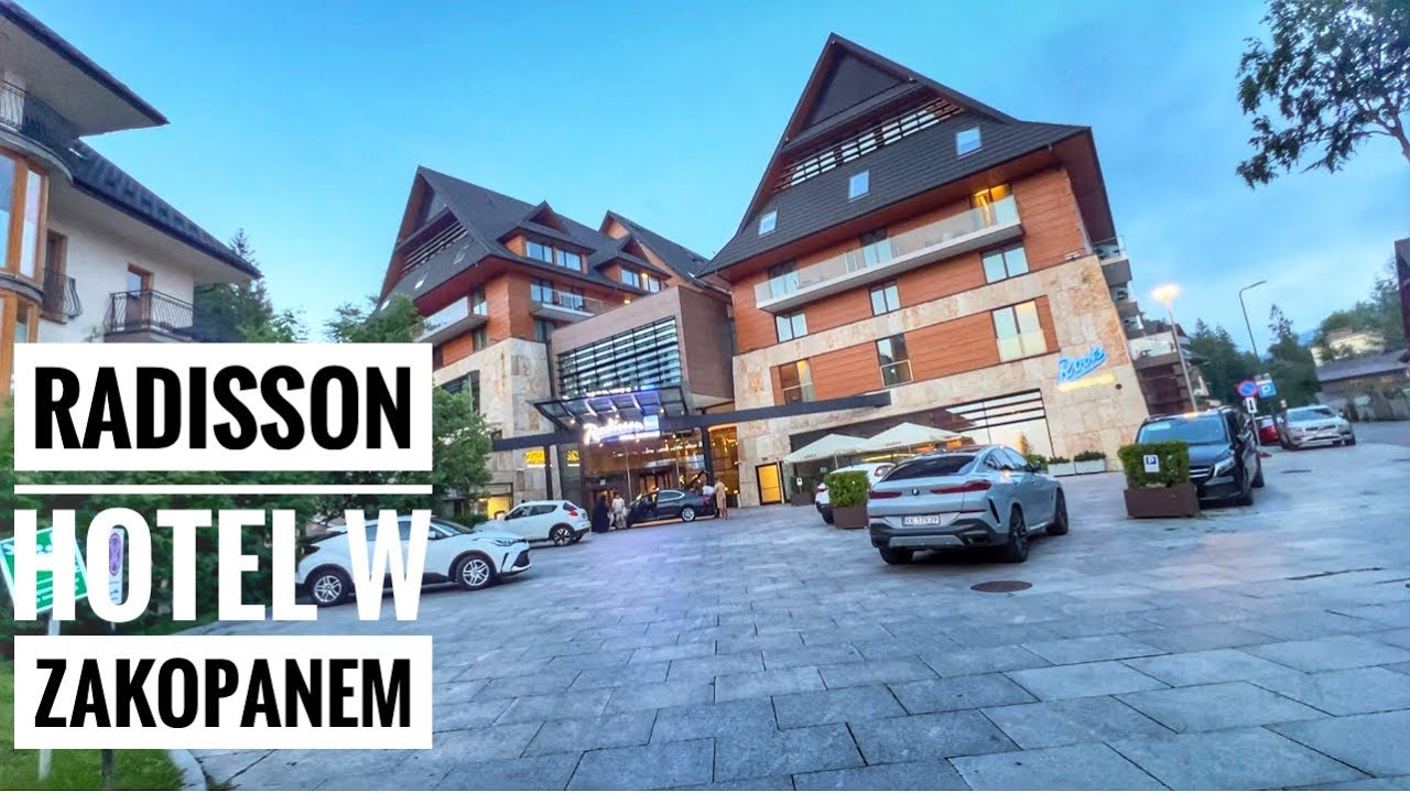 Zakopane, Radiosson hotel w Zakopenem na bulwarach Słowackiego.
