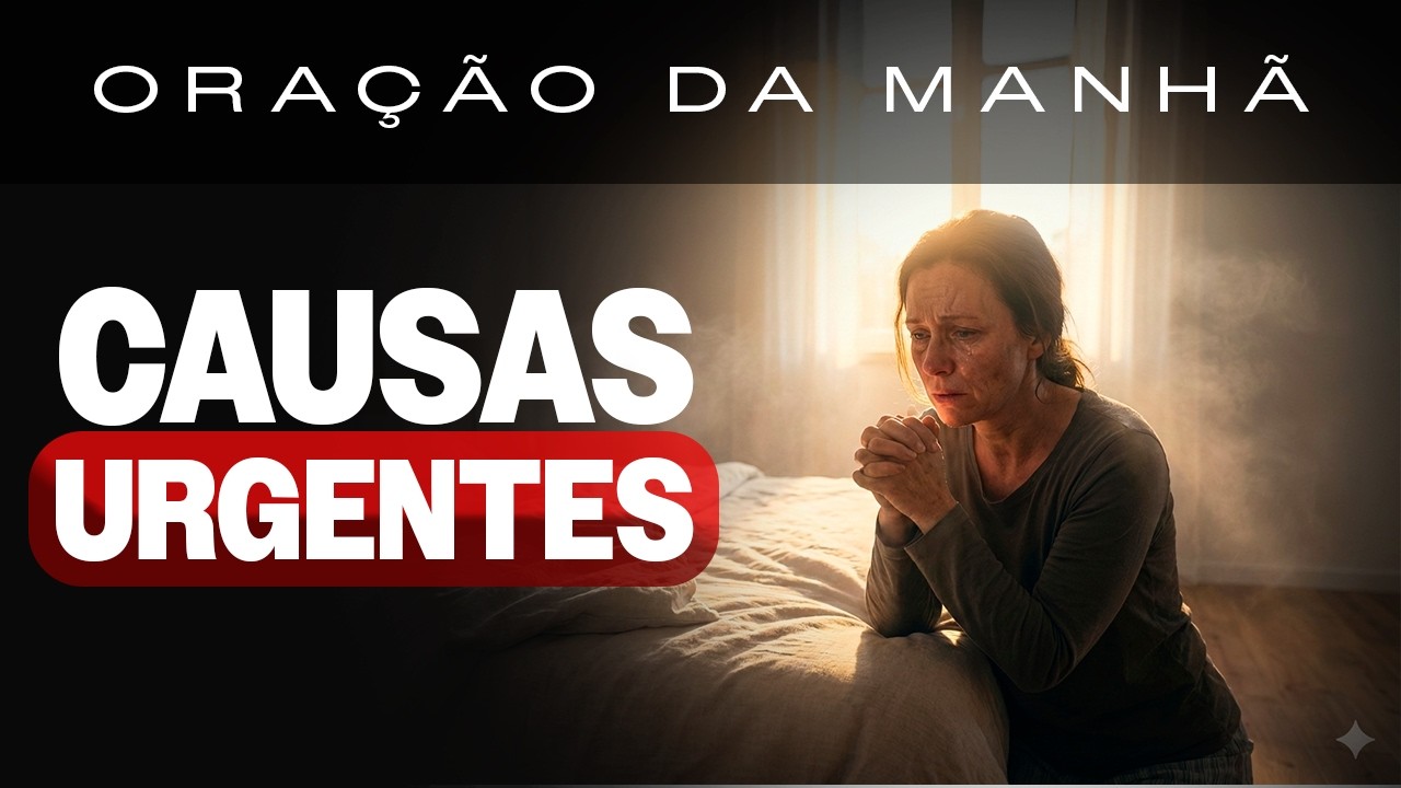 ORAÇÃO DA MANHÃ PARA SOCORRO URGENTE! | Orações Guiadas