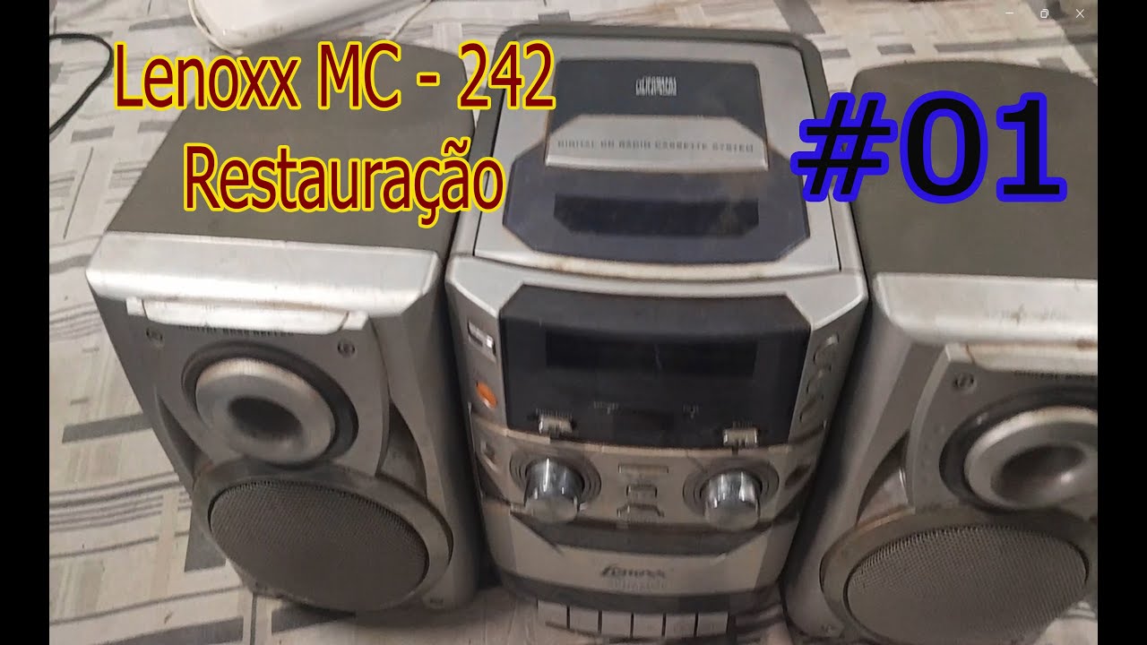 Som lenoxx MC 242 - Restauração