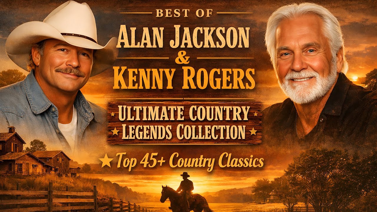 Best of Alan Jackson & Kenny Rogers: Ultimate Country Legends Collection ⭐ Top 45+ Country Classics