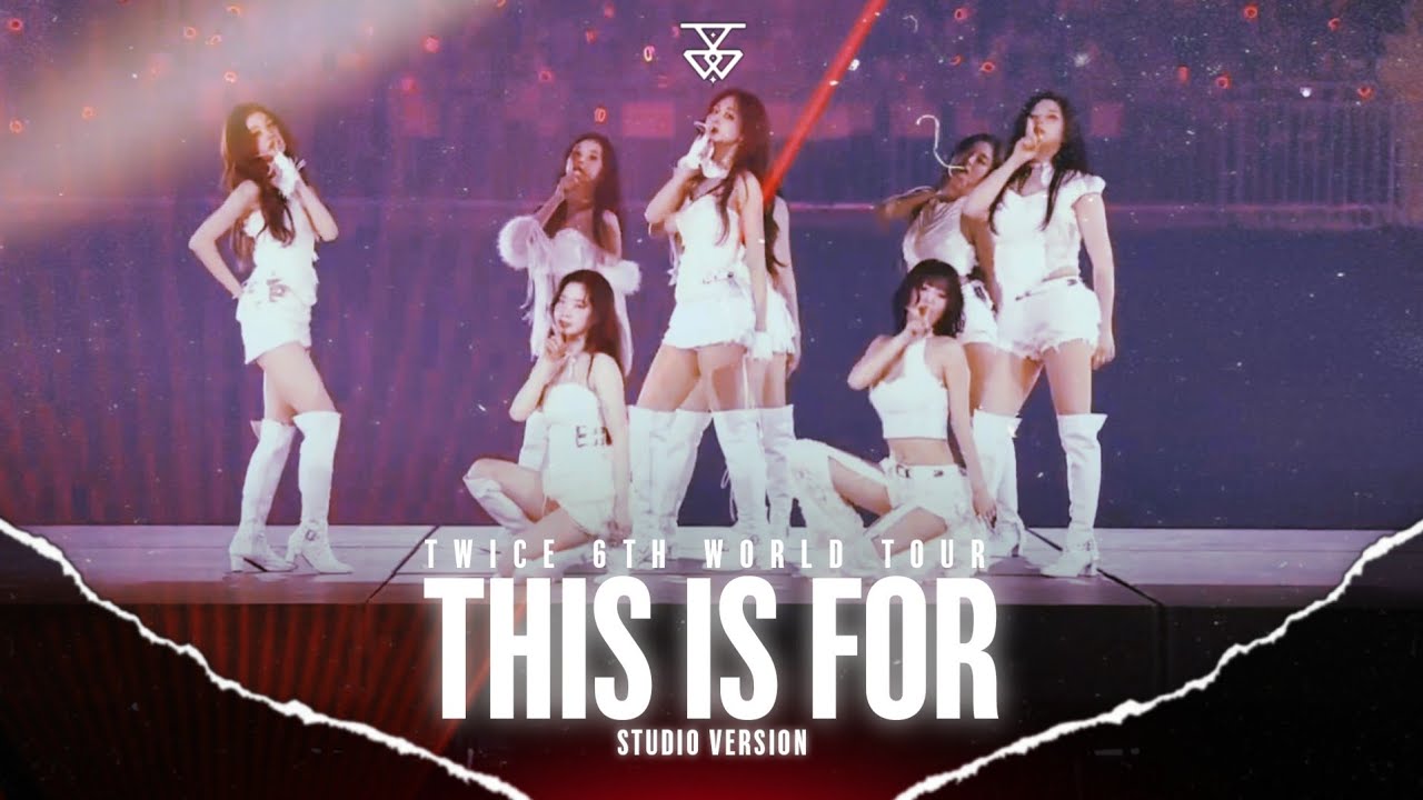 TWICE - I CAN'T STOP ME (BAND REMIX) -ENGLISH VER.-  •THIS IS FOR TOUR -STUDIO VER.-• || JEY