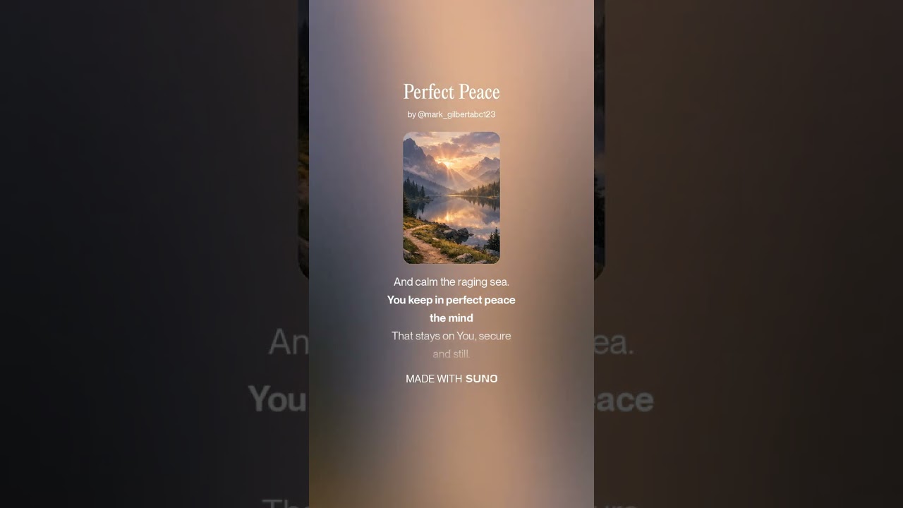 Perfect Peace