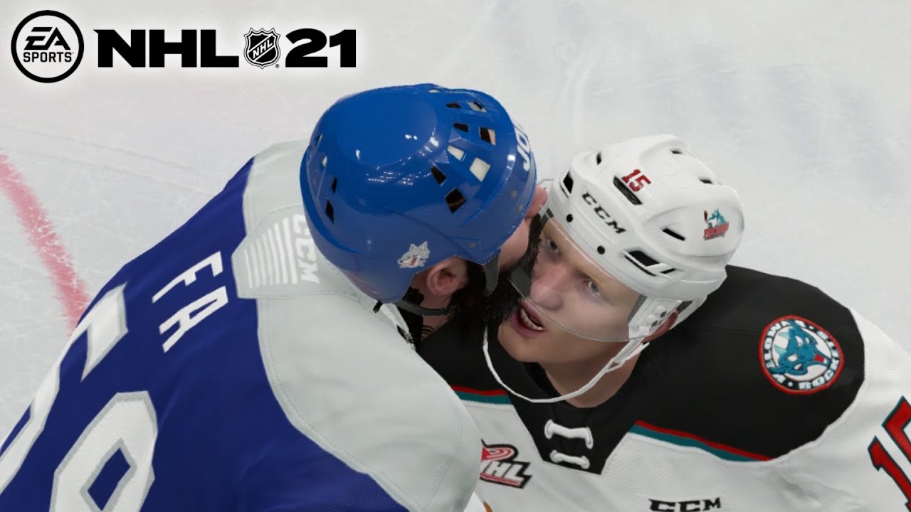 JOFA HEAD HITS TO THE HEAD!!! || EA Sports NHL 21 Be A Pro Enforcer Gameplay Episode 1