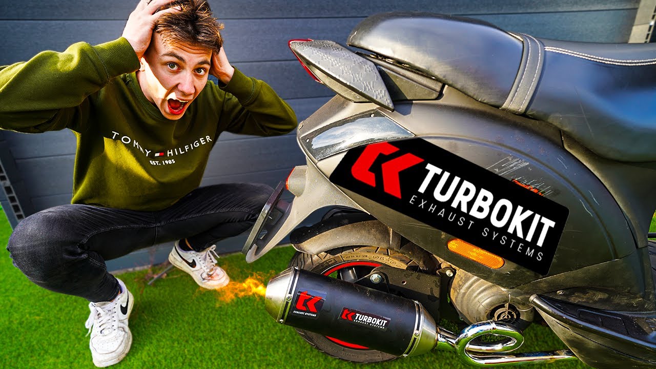 MIJN NIEUWE ZIP UITLAAT TURBOKIT!