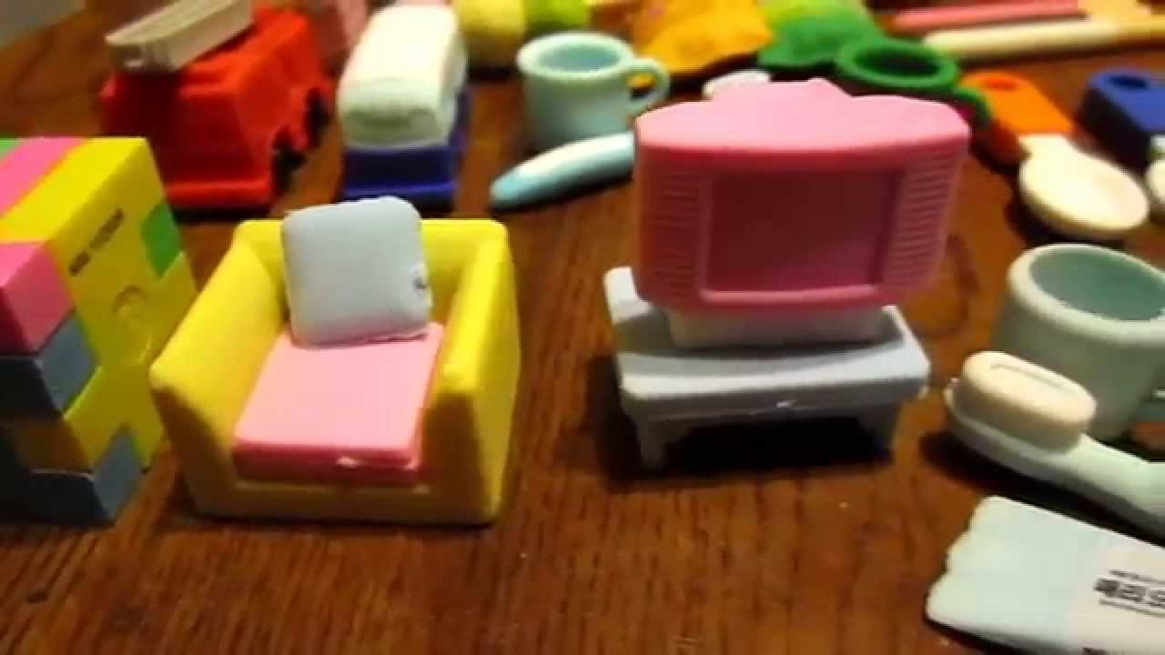 My Eraser Collection