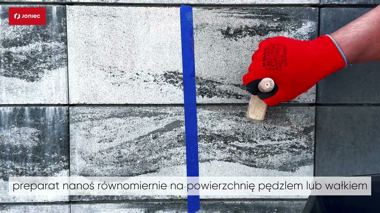Firma JONIEC | jak zaimpregnować wyczyszczony bloczek