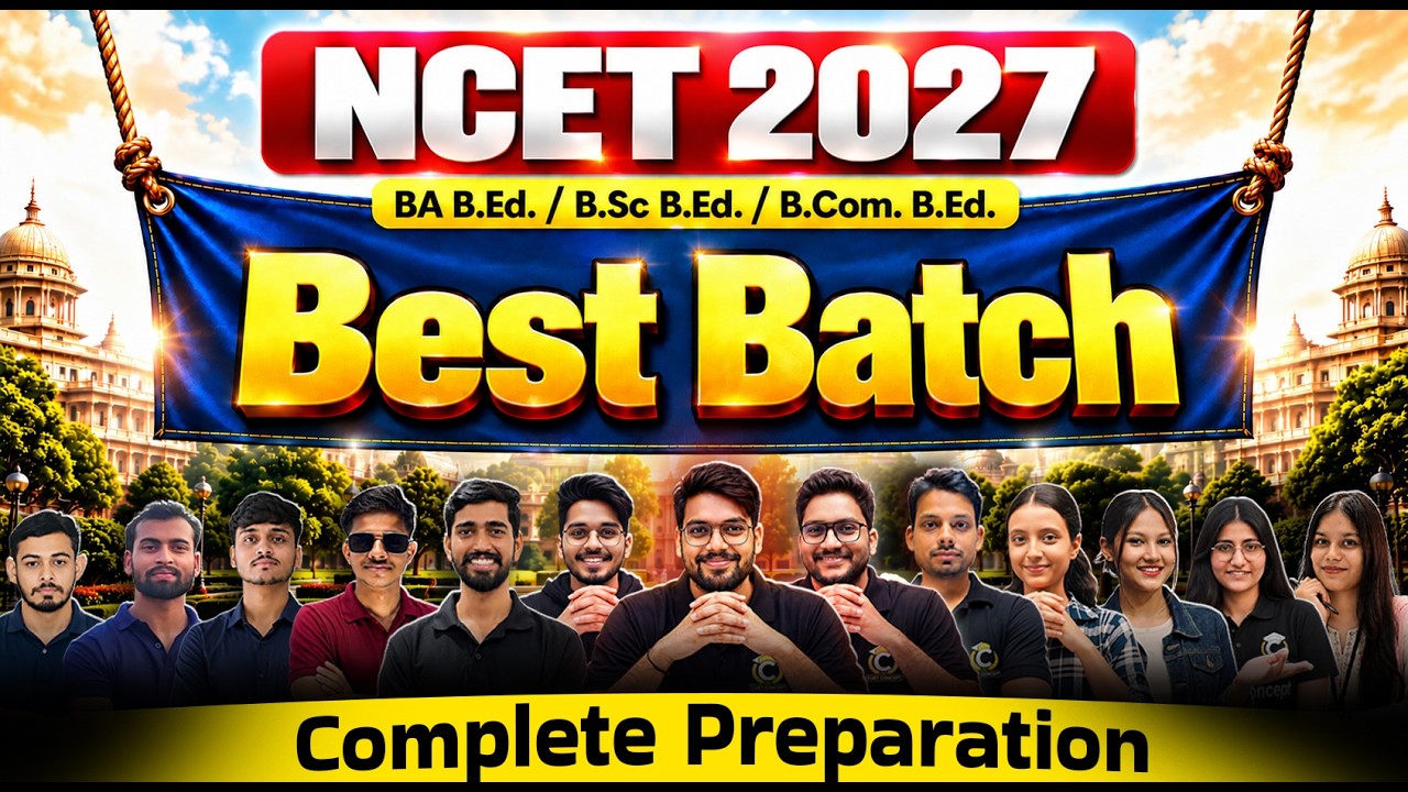 Best Batch for NCET 2027 Preparation🔥Complete Preparation with Best Strategy🎯| NCET 2027 | Join Us 📢