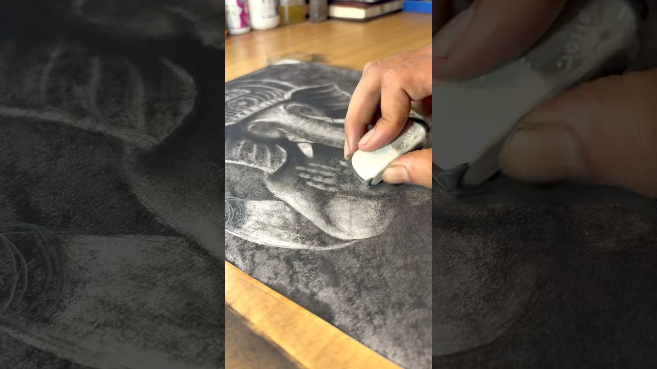 Charcoal se Ganpati bappa drawing , #art #hypernilart #drawing #ganesh #ganesha #bappa #howto #om