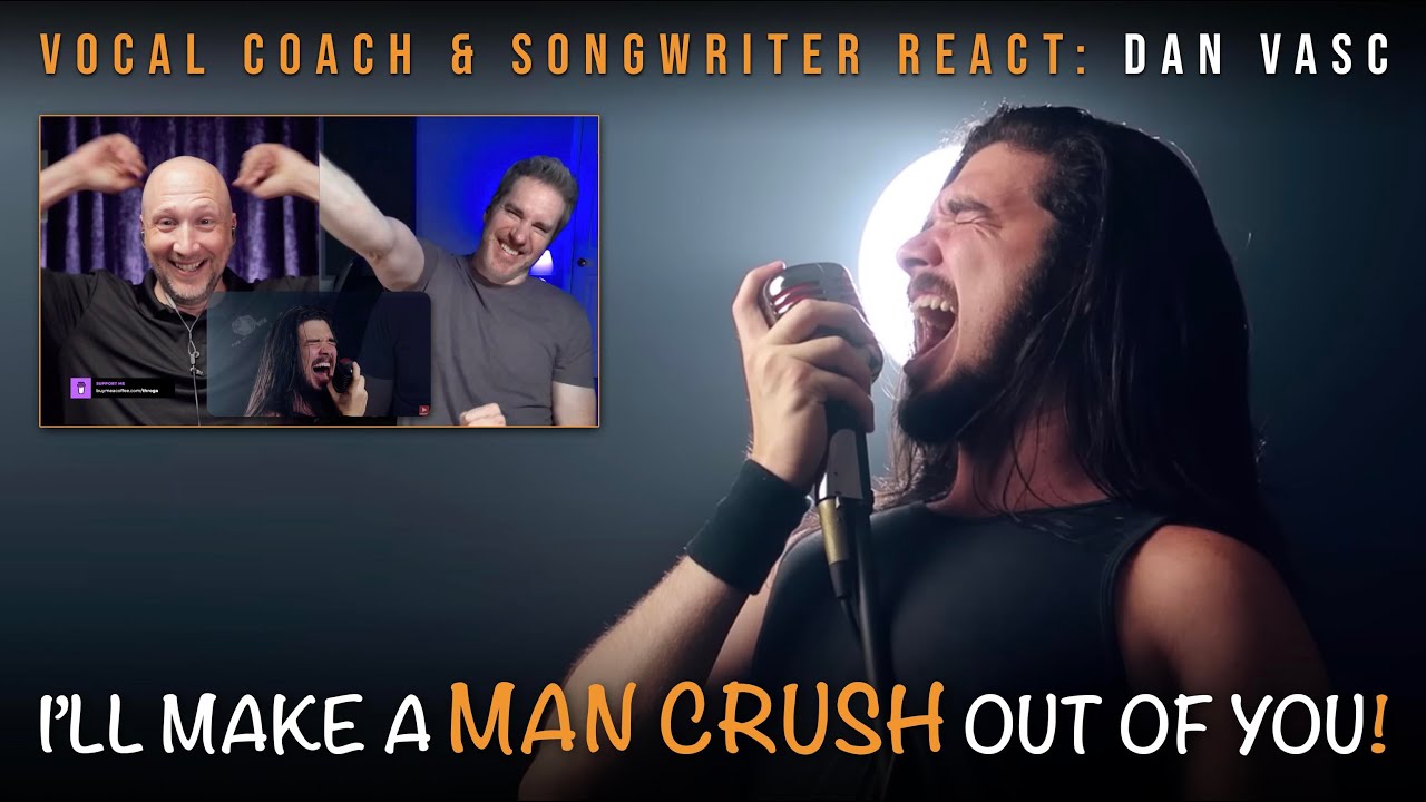 Vocal Coach & Songwriters First Time Reaction to Dan Vasc - I'll Make A Man Out Of You