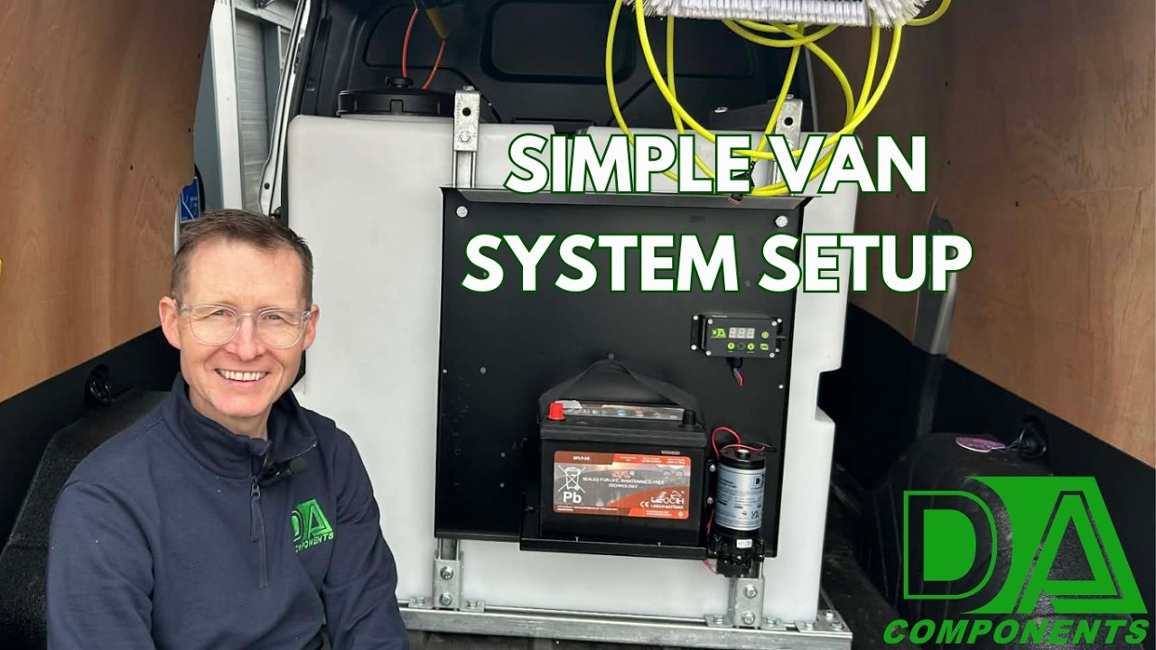 Basic Window Cleaning Van System Setup