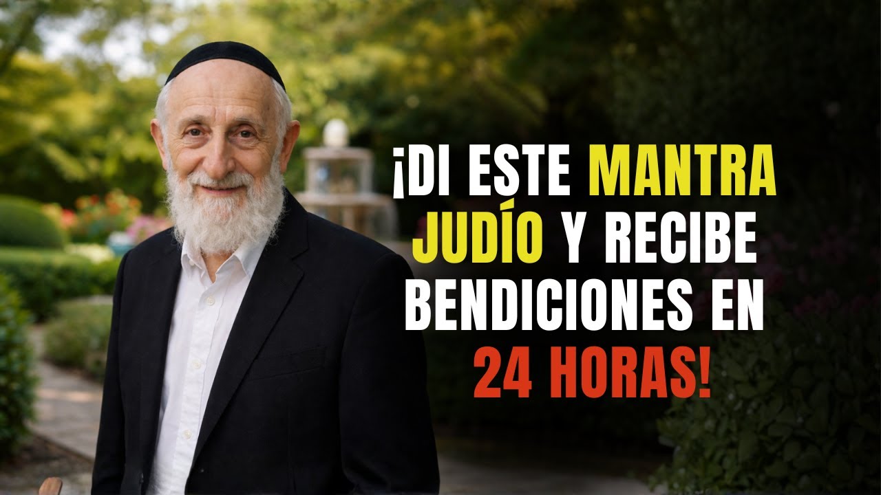 &iexcl;Di este MANTRA JUD&Iacute;O y recibe BENDICIONES en 24 HORAS!