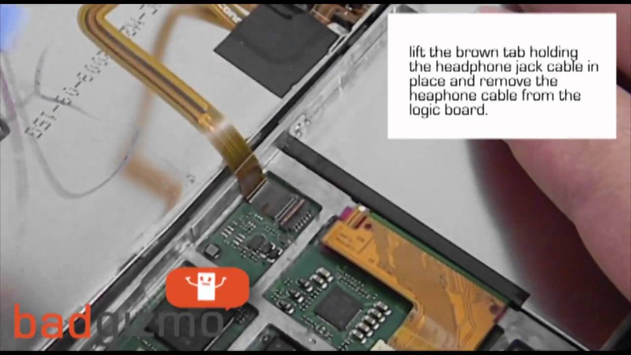 Apple iPod Classic Repair how to replace 6 Gen 160GB Headphone Jack