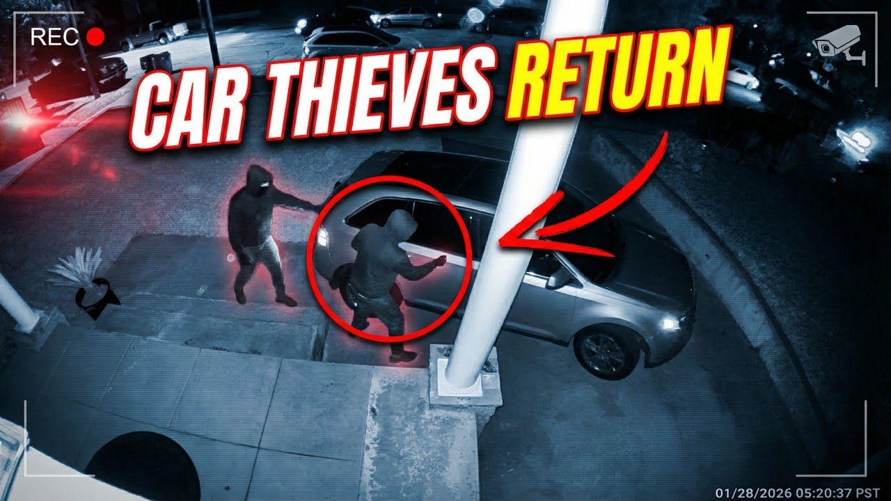 Cadillac Thieves Are at It Again in Wilmington | Caught on CCTV