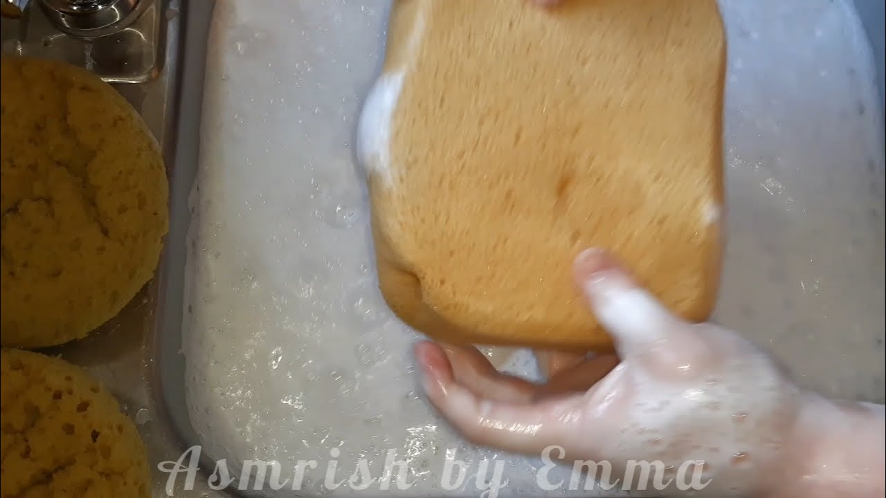 Sudsy Sponge Rinsing!!!!