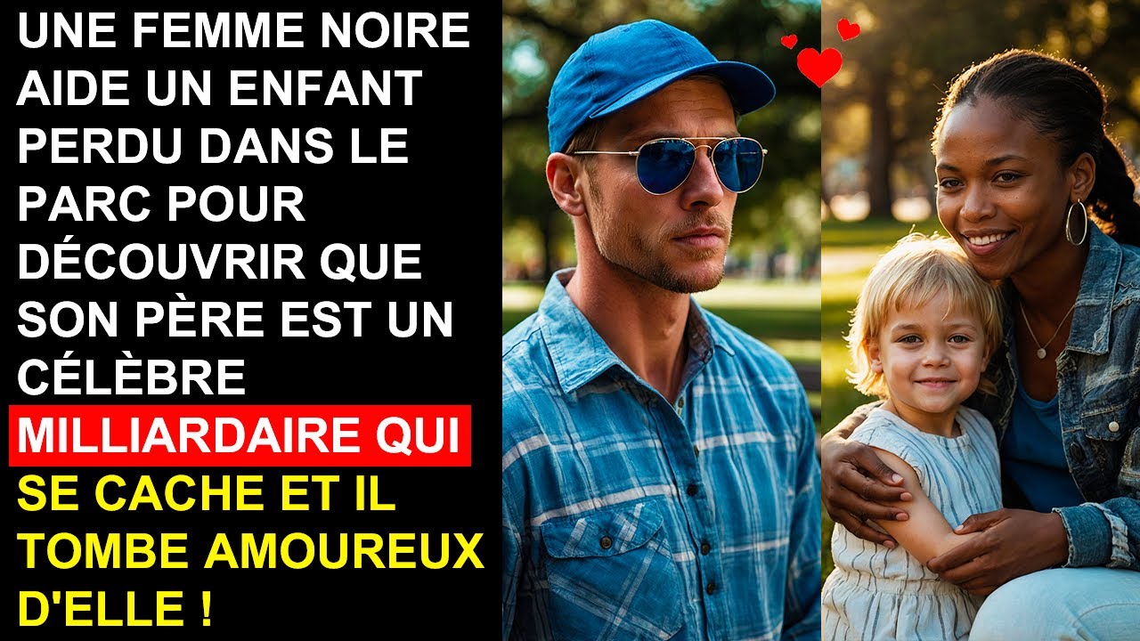Une femme noire aide un enfant perdu dans le parc—pour découvrir que son père est un célèbre