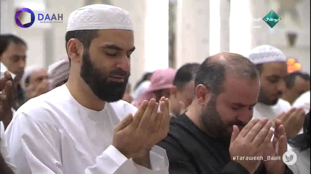 دعاء الشيخ ادريس ابكر ليلة 28 رمضان 1435 -جامع الشيخ زايد - ابوظبي