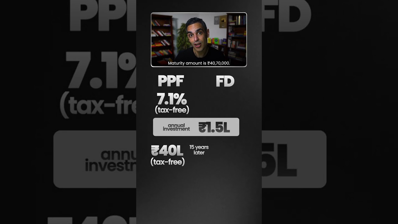 PPF vs FD! Zyada RETURNS kisme?! | Ankur Warikoo #shorts