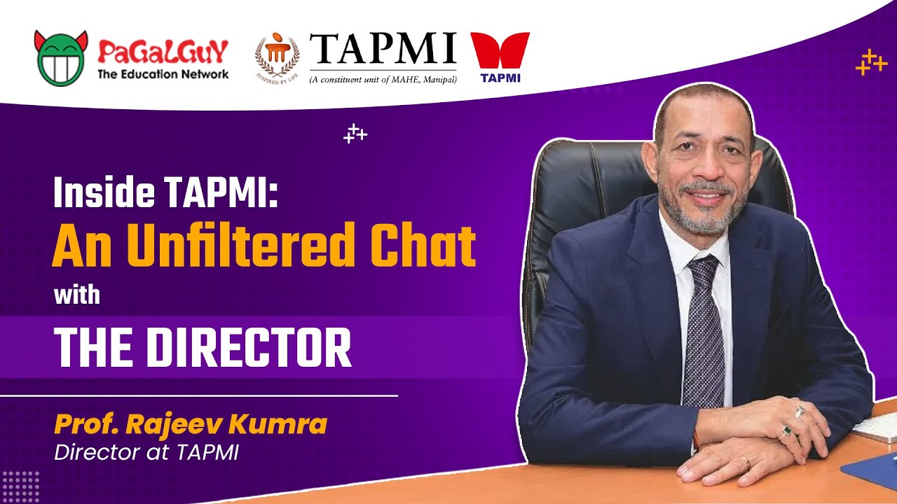Inside TAPMI: An Unfiltered Chat With the Director, Prof. Rajeev Kumra