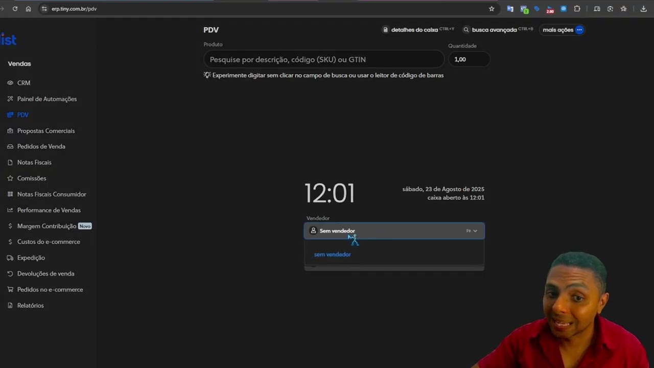 PDV no Tiny ERP | Aula Pr&aacute;tica do Olist Tiny para Vendas