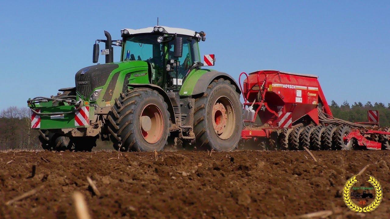 Fendt 933 Vario mit Horsch Pronto 6 DC beim Sommergetreide Drillen 2018