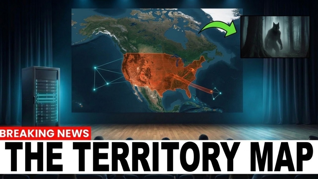 Google&rsquo;s AI Mapped Every Dogman Sighting In America - The Territory Map Is Terrifying
