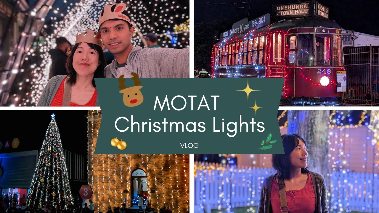 MOTAT Christmas Lights 2024: A Festive Night Out in Auckland
