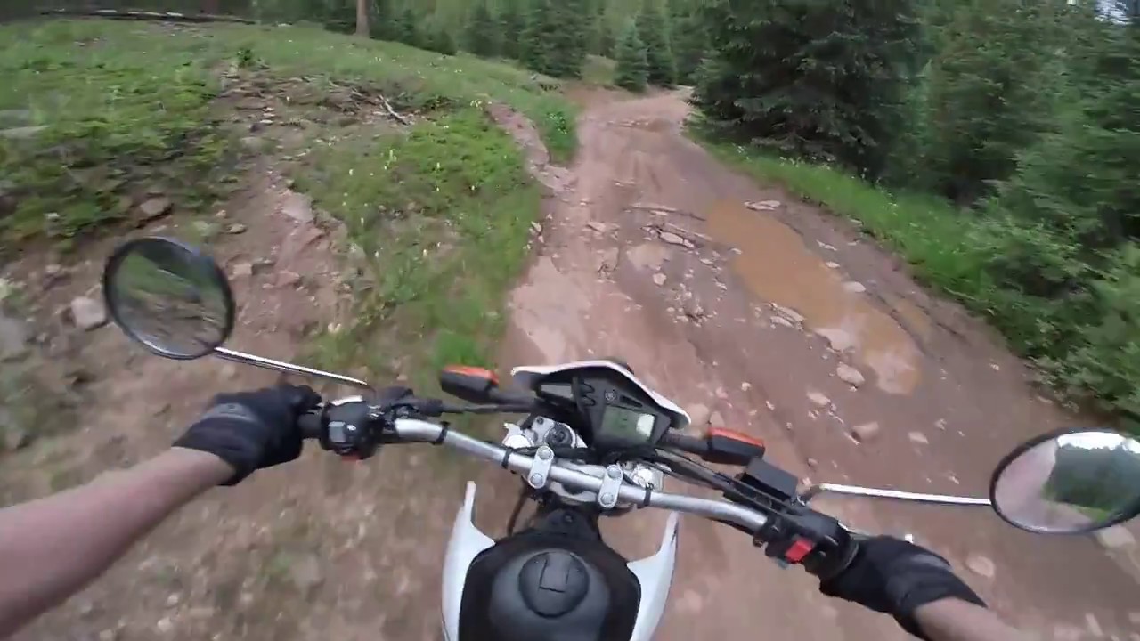 Rocky Mountain Enduro Riding Yamaha XT250