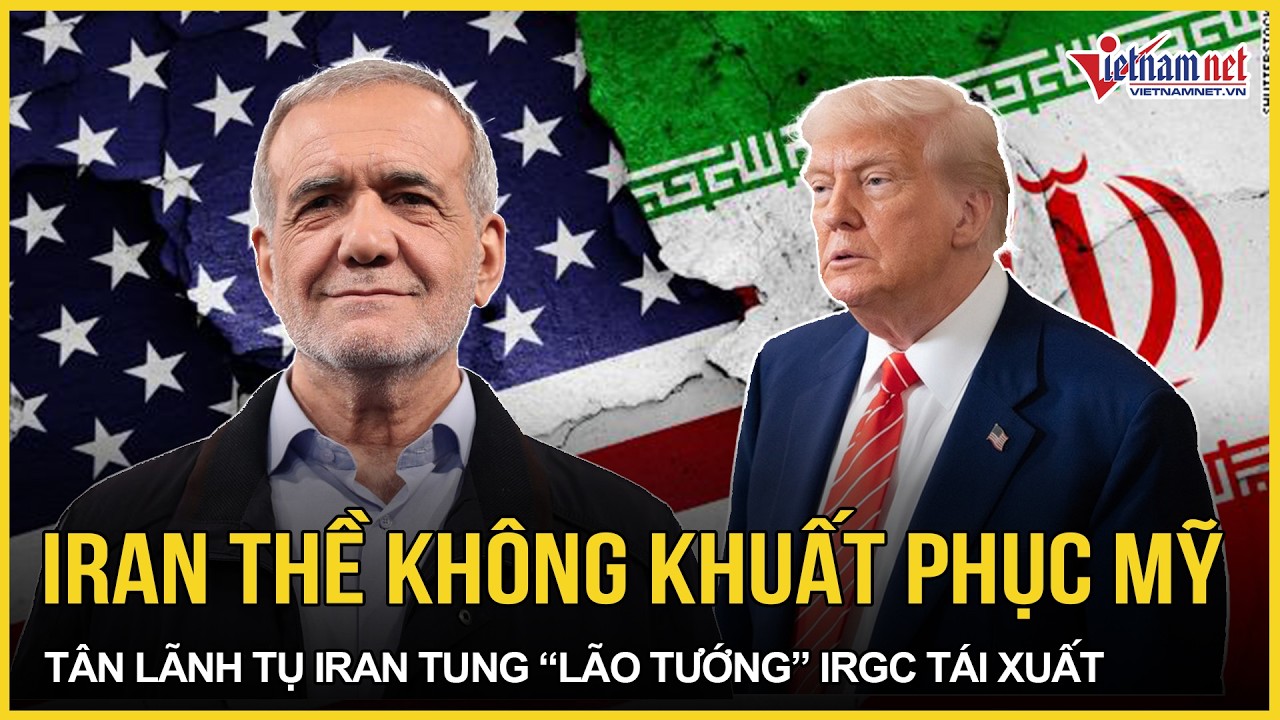Iran thề không khuất phục trước Mỹ, Tân Lãnh tụ Iran tung 