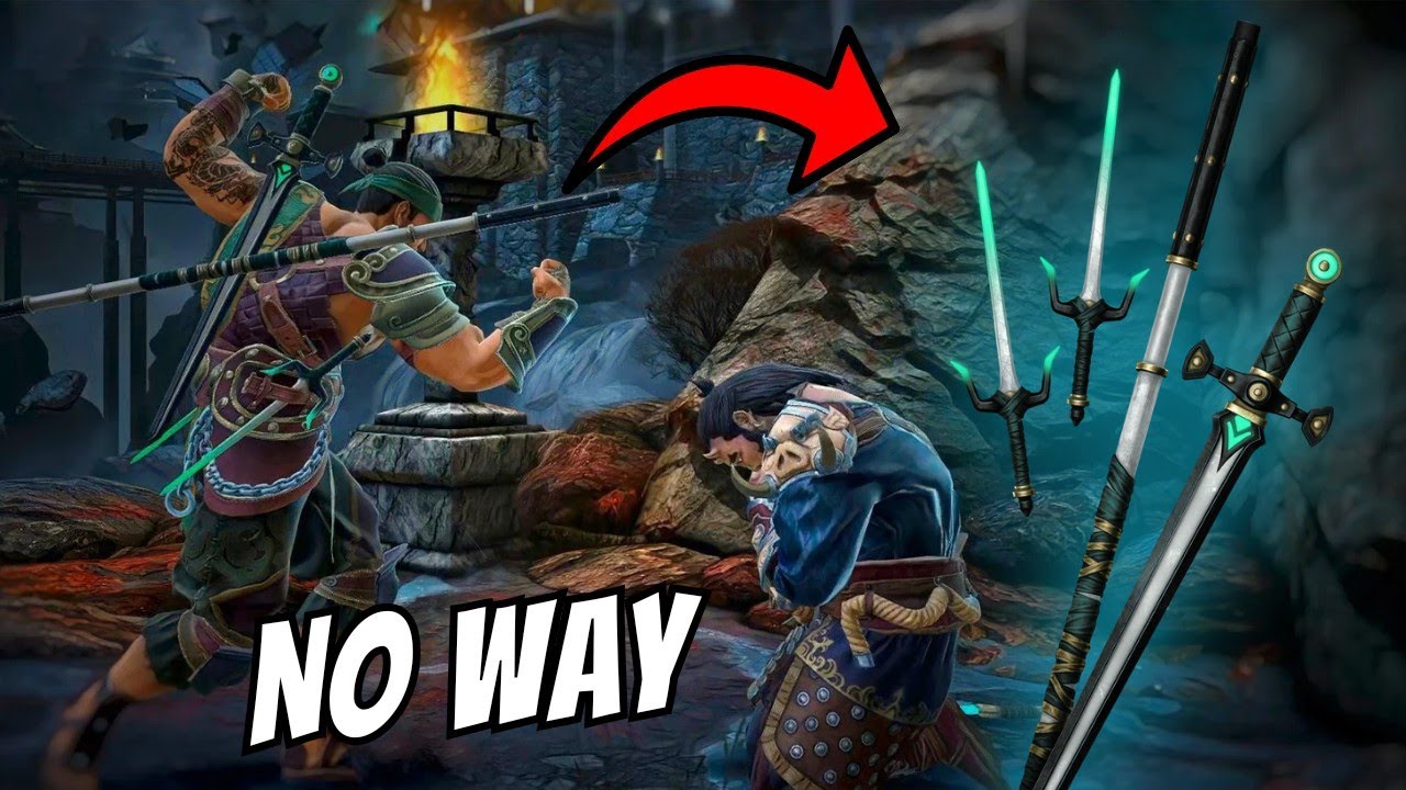 When a Broken Hero gets a RARE weapon ☠️ Xiangtzu Rare weapon Gameplay || Shadow Fight 4 Arena
