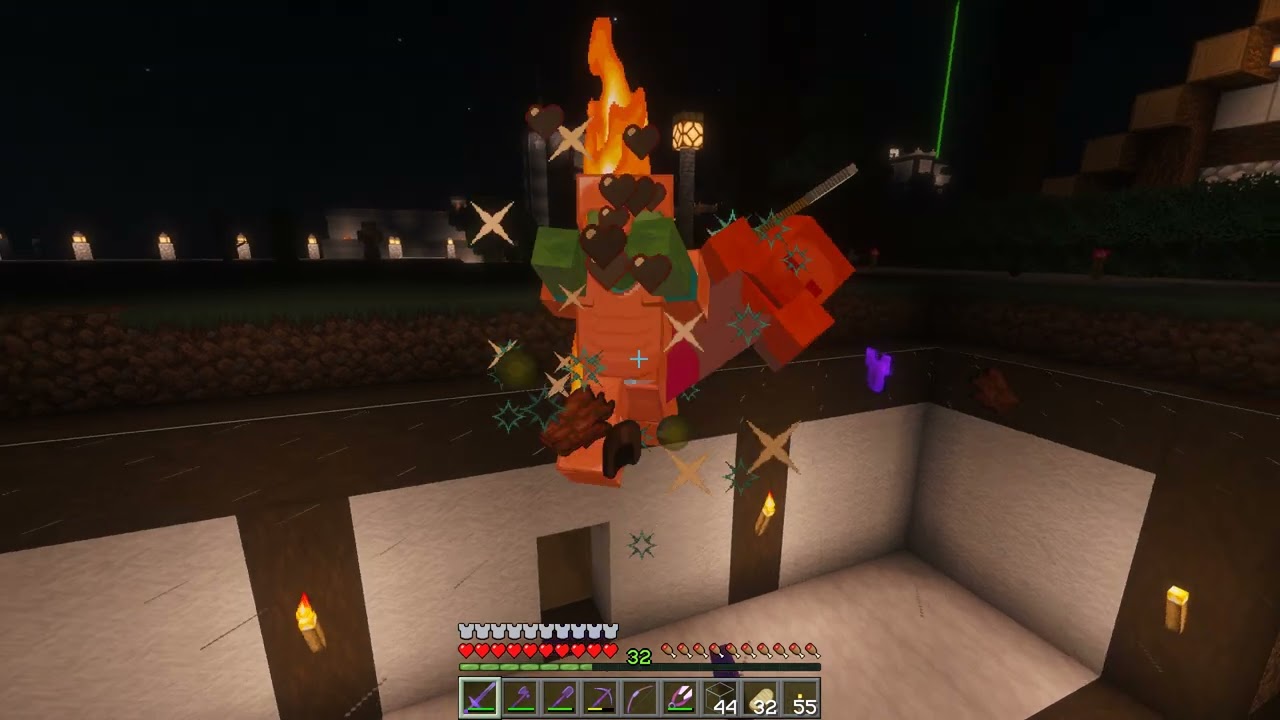 Minecraft - ein wenig die Untergrund-Megabasis (Bauprojekt) ausbauen (13/?)
