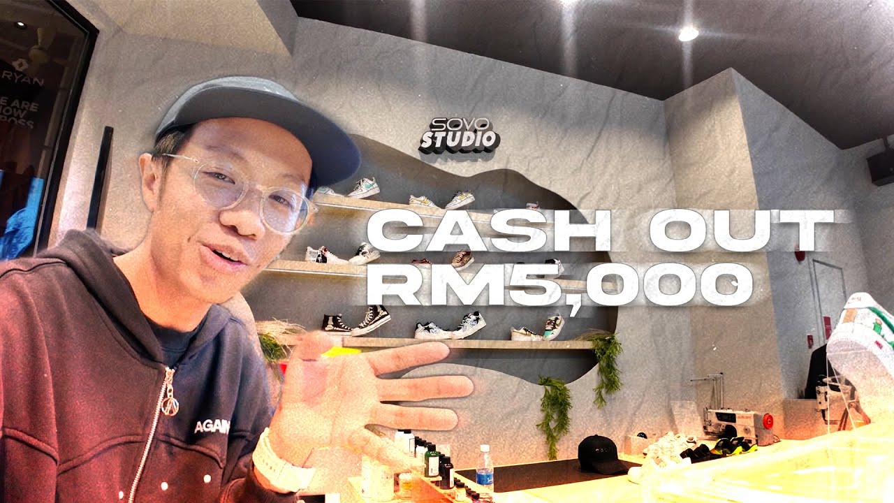 AKU CASHOUT KASUT RM5,000 DI SOVO STORE