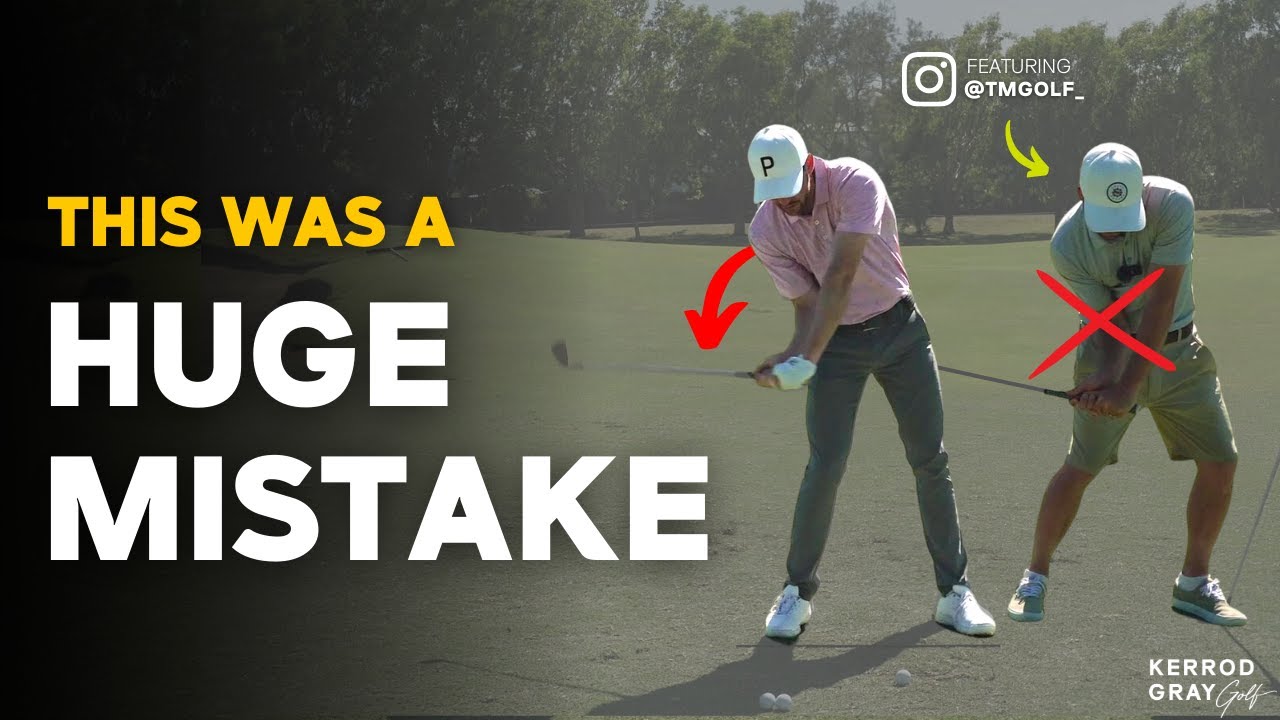 Never Make this Downswing Move - Do THIS for Lag Instead