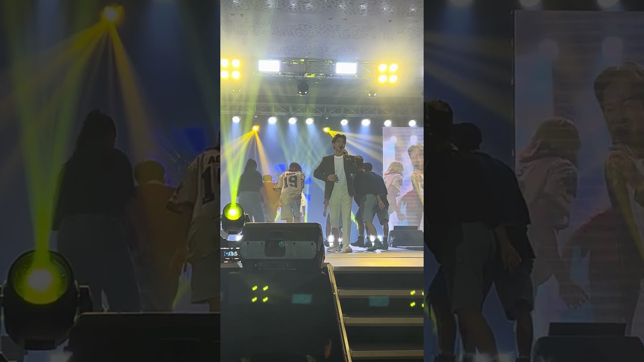 JM Dela Cerna & Marielle Montellano’s concert at Marison’s Hotel, Legazpi City, Albay.