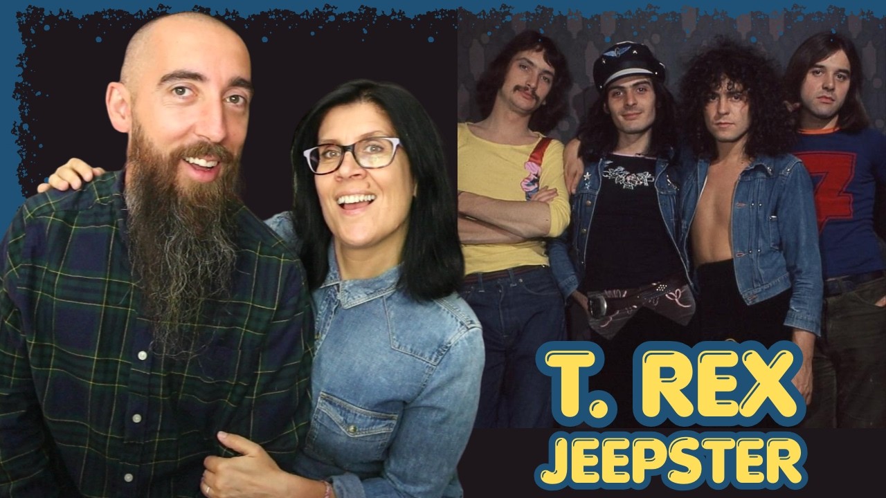 T. Rex - Jeepster (REACTION) with my wife
