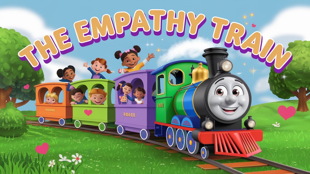 Empathy Song for Kids | The Empathy Train &ndash; Be Kind! 🌟👧👦🚂