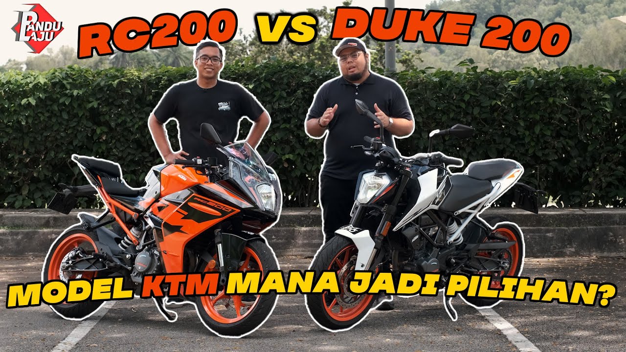 KTM 200cc | Fairing atau Naked?