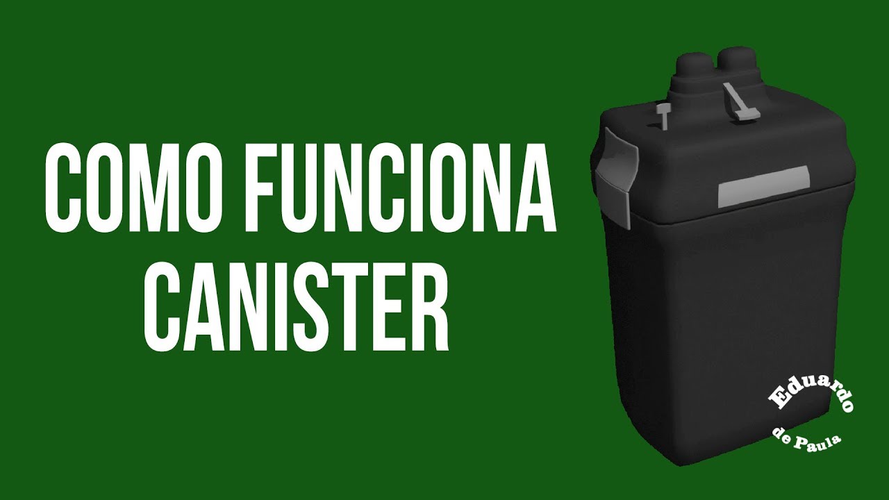 Como funciona o filtro Canister