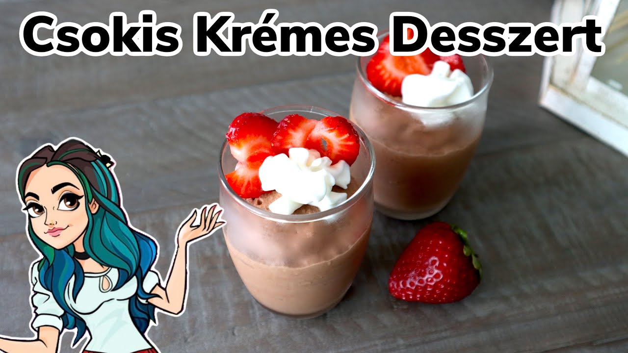 Csokis Habos Mousse Desszert Recept