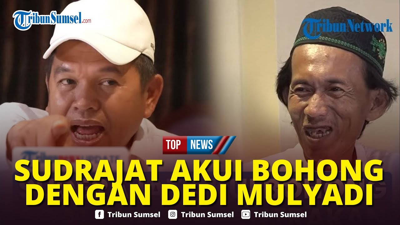 🔴Minta Maaf ke Dedi Mulyadi, Penjual Es Gabus yang Difitnah Oknum TNI-Polri Bohong soal Kontrakan
