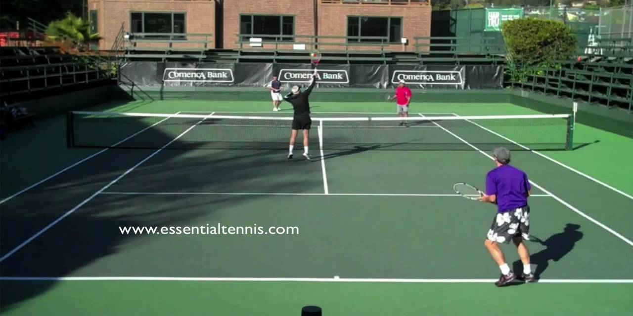 Tennis Doubles Strategy