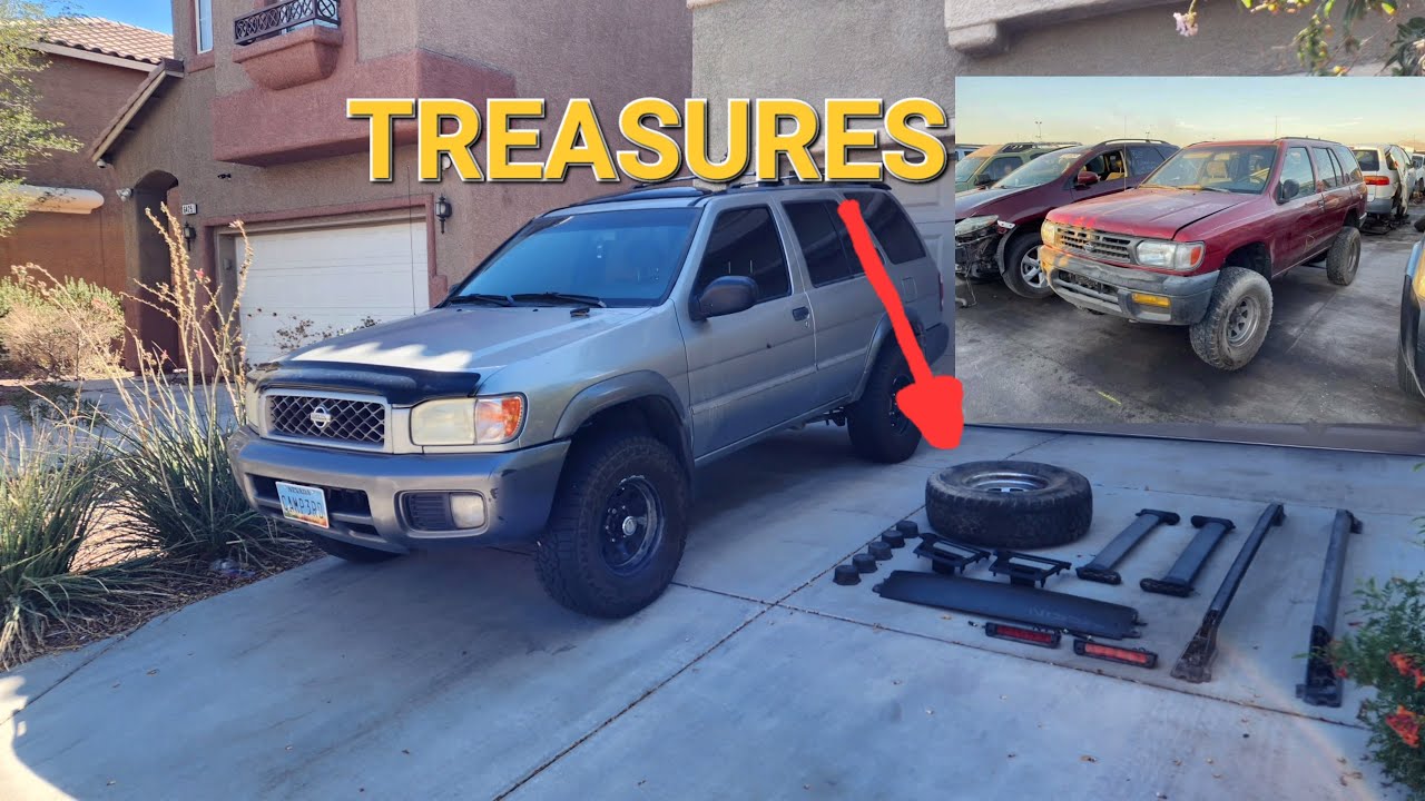 Infiniti QX4| Nissan R50 Pathfinder 4X4 Junkyard Parts Run!