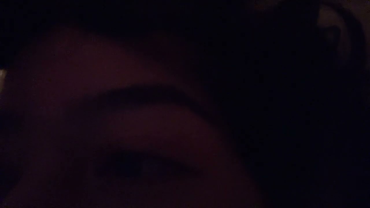 ASMR- Low quality/hair play (whispering) 