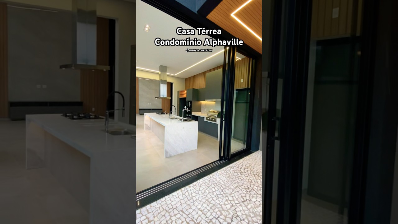 🏡 Casa T&eacute;rrea &agrave; Venda, Condom&iacute;nio Alphaville Ribeir&atilde;o Preto! ❤️ #casat&eacute;rrea #alphaville #casa