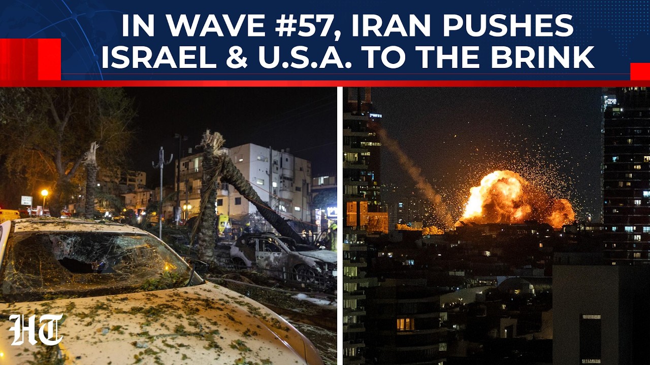 In Wave #57, Iran Pushes Israel & USA To The Brink: Kheibar Sheikan, Qadr, Emad Bleed The Defences
