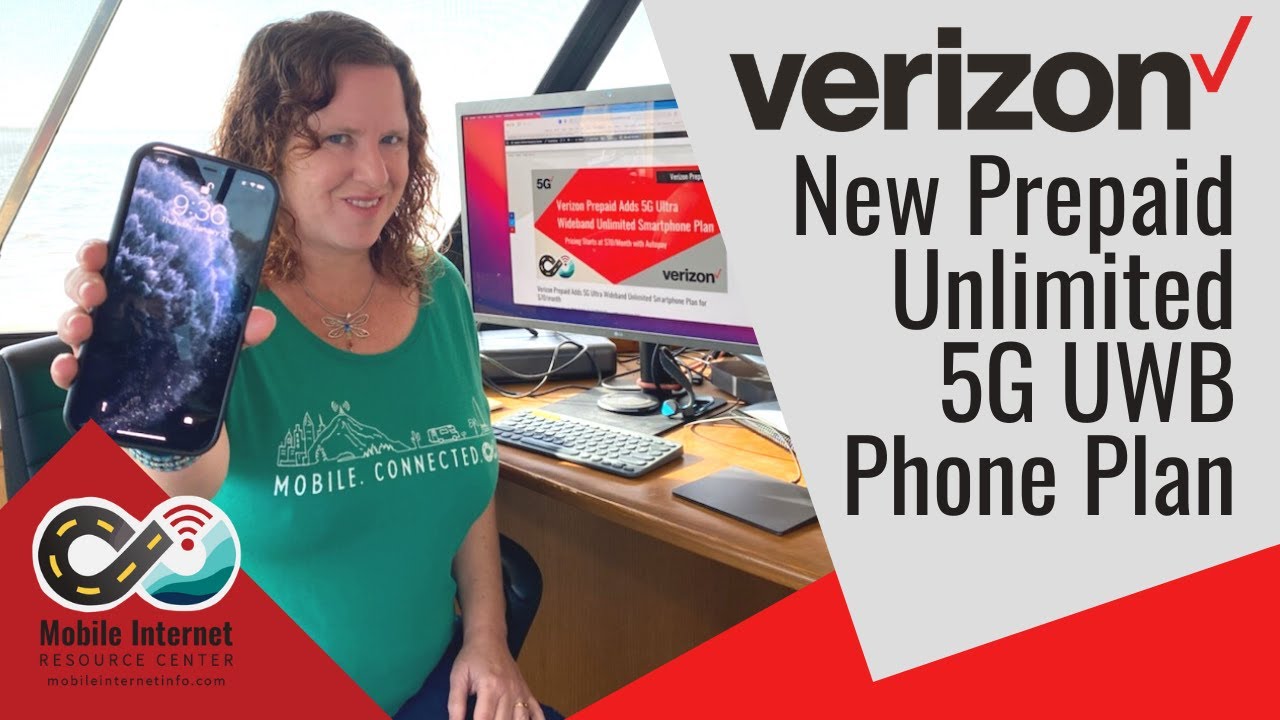 Verizon Prepaid Unlimited 5G Ultra Wideband Smartphone Plan - $75/mo