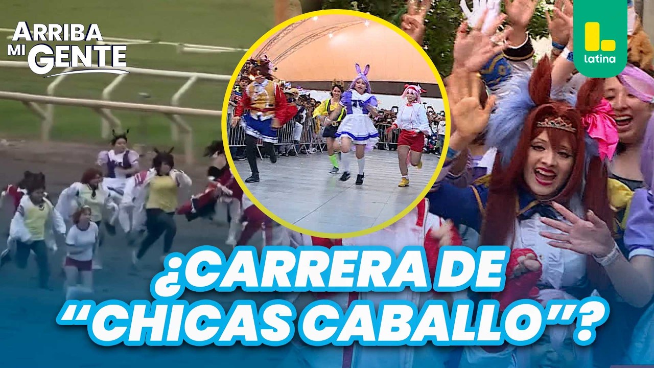 ¡No son therians! “Chicas caballo” vuelven a correr en Lima y se hacen virales 🐎✨ | Arriba Mi Gente