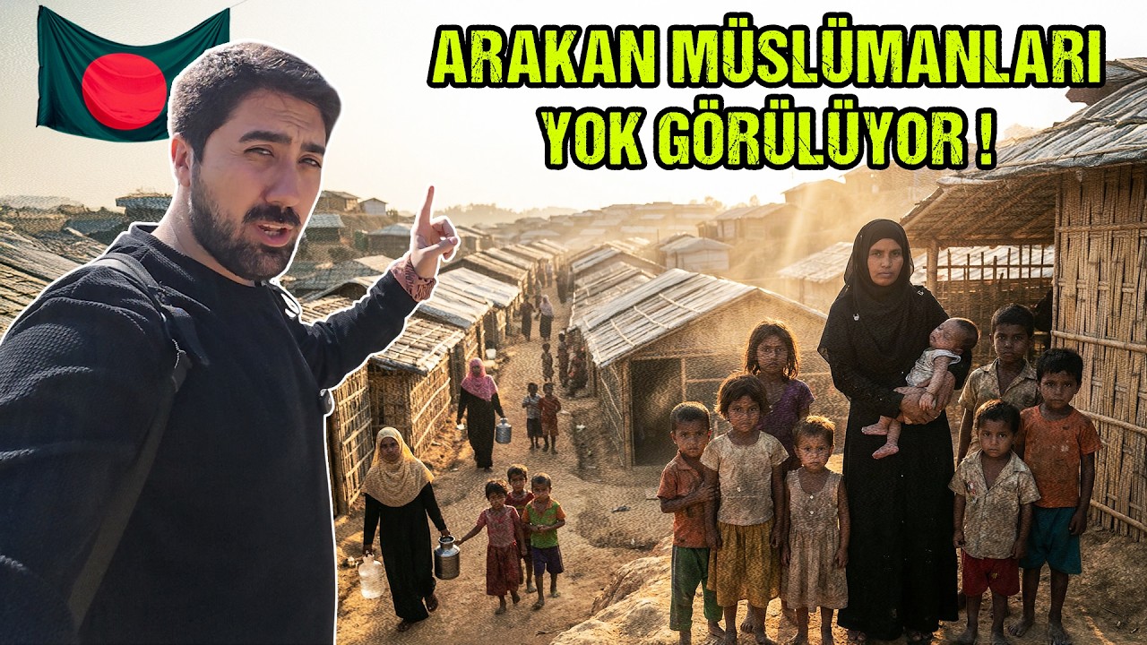 Dünya'nın EN BÜYÜK MÜLTECİ KAMPI'na Geldim l Yok Olmasını Bekledikleri Müslüman Halk l BANGLADEŞ🇧🇩-9