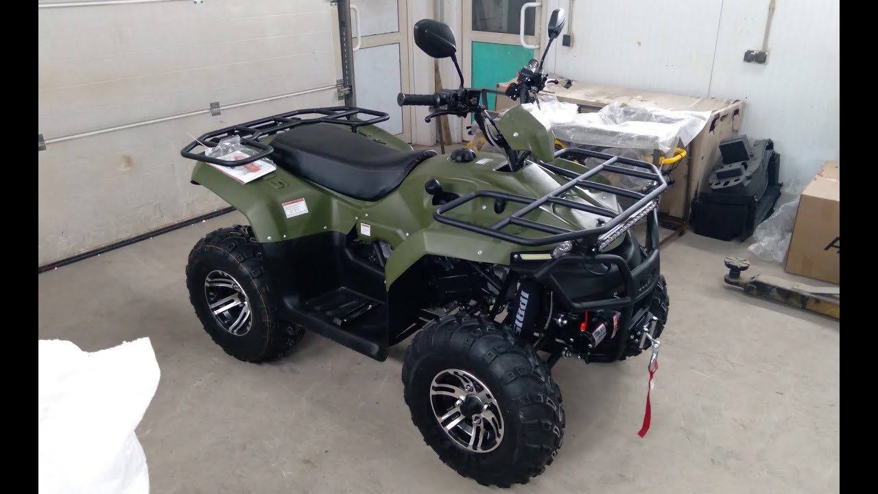 Сборка Ирбис ATV 200.