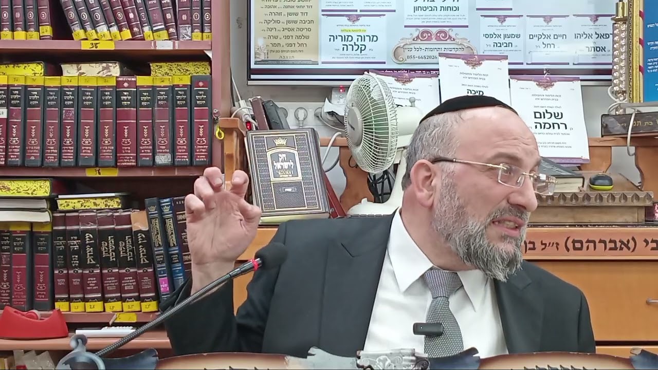 הלכות פורים חלק ב | הרב ישראל אלקנה | בית שאן | תשפ