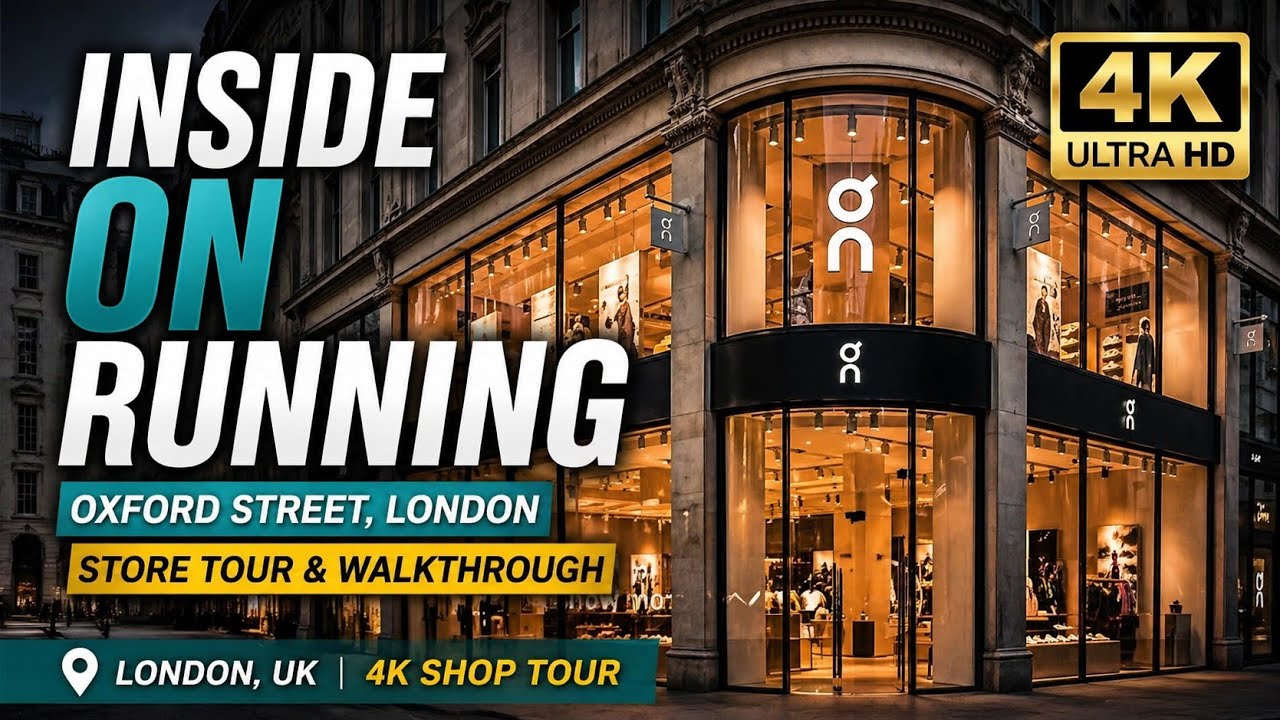 INSIDE ON RUNNING OXFORD STREET LONDON 🇬🇧 | Store Tour & Walkthrough (4K)